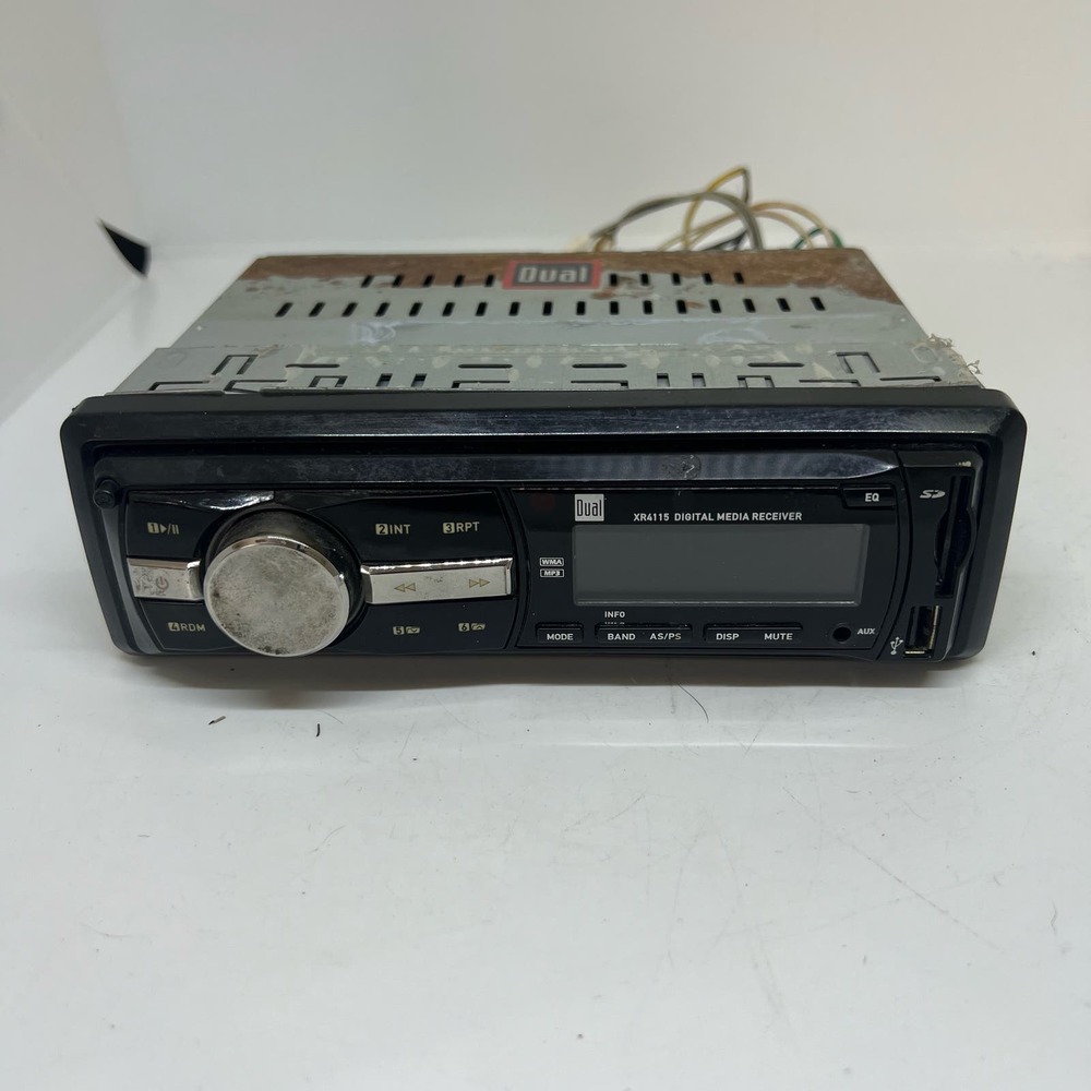 Dual Electronic corp XR4115 car receiver untested